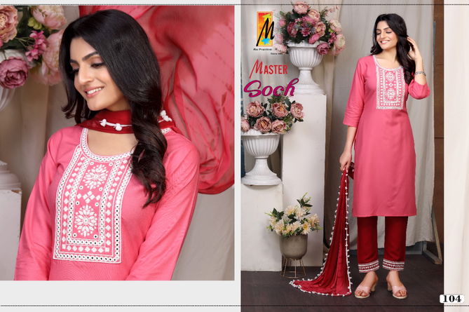 Master Soch Fancy Ethnic Wear Wholesale Readymade Suit Catalog
